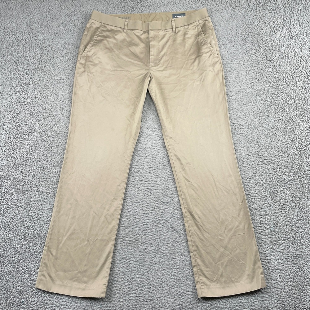 Bonobos Pants Mens 38x32 Tan Weekday Warrior Wednesday Cotton Chino Trousers